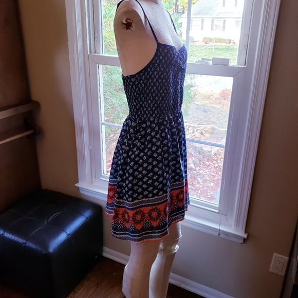 Xhilaration Dresses & Skirts - Xhilaration Smocked Fit & Flare Dress